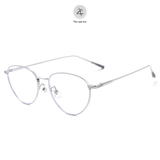  Gọng kính 30888 dáng mắt mèo titanium cao cấp 