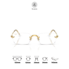  Gọng kính khoan không viền RayBan 0RX3928V dáng chữ nhật chính hãng fullbox 