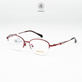  Gọng kính Sedonna 9925 xẻ cước dáng oval titanium phong cách thời trang cao cấp 