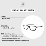  Gọng kính thể thao Oakley A Pitchman 0OX8096 dáng chữ nhật O Matter™ chính hãng fullbox 