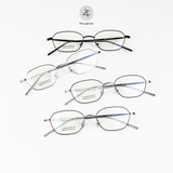  Gọng kính Zay Eyewear P90282 dáng đa giác Titanium phong cách Hàn Quốc 