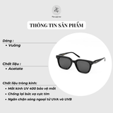  Kính mát Gentle Monster Nubo dáng vuông nhựa acetate cao cấp fullbox 