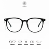  Gọng kính Zay Eyewear TR6612 dáng tròn nhựa TR90 phong cách Hàn Quốc 