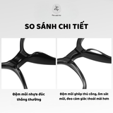  Kính mát S32105 dáng vuông nhựa TR90 dẻo Hàn Quốc 