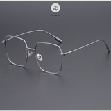 Gọng kính Zay Eyewear 121219 dáng vuông titanium phong cách thời trang cao cấp