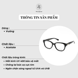  Gọng kính Gucci GG1833OK dáng vuông acetate cao cấp full box 