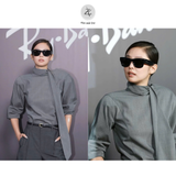  Kính mát RayBan x Jennie Wayfarer Puffer 0RB4940 dáng vuông chính hãng fullbox 