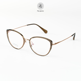  Gọng kính Zay Eyewear M6214 dáng mắt mèo Titanium phong cách Hàn Quốc 