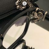  Gọng kính Chrome Hearts FOTI.H.T 2 dáng vuông nhựa actate cao cấp fullbox 