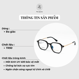  Gọng kính C&C OWEN 2259 dáng đa giác TR90 phong cách thời trang cao cấp 