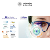 Tròng kính lọc ánh sáng xanh Hoya Nulux Full Control Cao Cấp Nhật Bản chính hãng