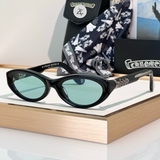  Kính mát Chrome Hearts Blaster dáng mắt mèo acetate cao cấp fullbox 
