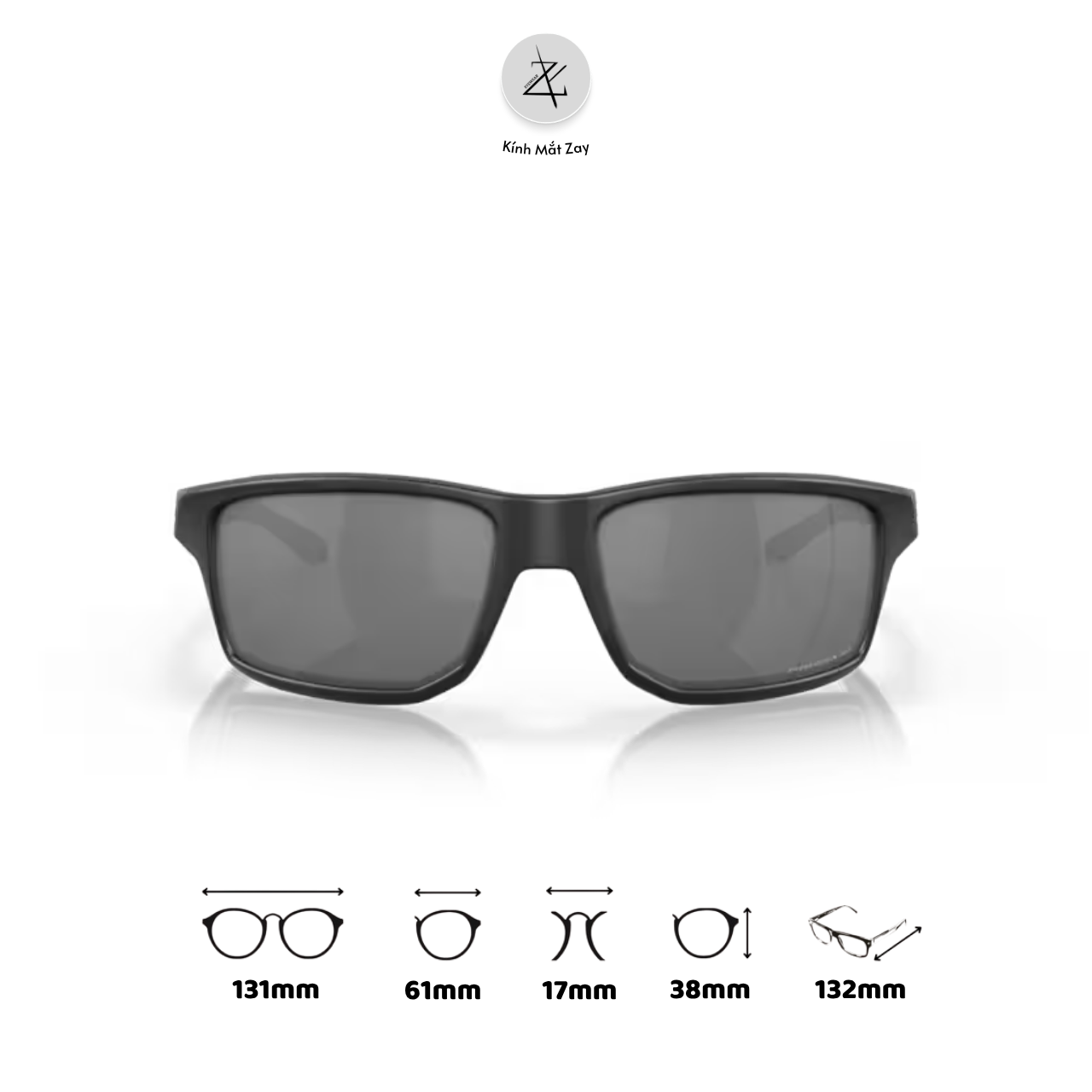  Kính mát thể thao Oakley Gibston 0OO9449 dáng chữ nhật O Matter™ chính hãng fullbox 