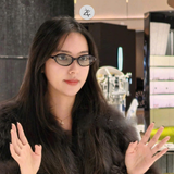 Kính mát Gentle Monster La Cha dáng mắt mèo nhựa acetate cao cấp fullbox 