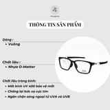  Gọng kính Oakley Double Down 0OX8188D dáng chữ nhật chính hãng fullbox 