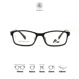  Gọng kính AkiraZenshi AK18 dáng chữ nhật nhựa TR90 dẻo chính hãng 
