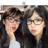  Gọng kính Vivienne Westwood BC 2124 dáng oval nhựa acetate phong cách Hàn Quốc 