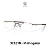  Gọng kính nửa khung Oakley Socket 5.5 0OX3218 dáng chữ nhật kim loại C-5™ Metal Alloy chính hãng fullbox 