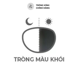 Tròng kính Đổi màu khói đen Lọc ánh sáng xanh Zeiss PhotoFusion X Extra Grey Chính Hãng (Sẵn)