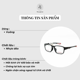  Gọng kính thể thao New Balance Elock NBS09491X dáng vuông nhựa TR90 dẻo chính hãng fullbox 