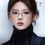  Gọng kính Zay Eyewear B0412 dáng đa giác Titanium phong cách Hàn Quốc 
