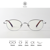  Gọng kính Zay Eyewear 30911Y dáng oval Titanium phong cách Hàn Quốc 
