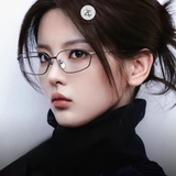  Gọng kính Zay Eyewear B0412 dáng đa giác Titanium phong cách Hàn Quốc 