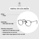  Gọng kính RayBan 0RX3447V dáng tròn chính hãng fullbox 