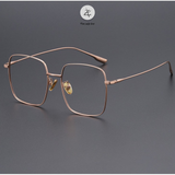Gọng kính Zay Eyewear 121219 dáng vuông titanium phong cách thời trang cao cấp