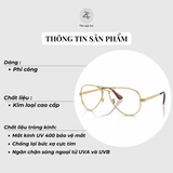  Gọng kính RayBan 0RX3925V dáng phi công kim loại chính hãng fullbox 