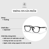  Gọng kính RayBan 0RX7093D dáng vuông chính hãng fullbox 