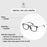  Gọng kính C&C OWEN 2248 dáng vuông TR90 phong cách thời trang cao cấp 