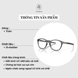  Gọng kính thể thao Oakley Pitchman R Carbon 0OX8149 dáng tròn O Matter™ & Carbon Fiber chính hãng fullbox 