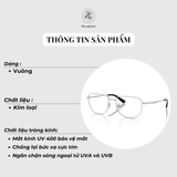  Gọng kính RayBan 0RX6523D dáng vuông chính hãng fullbox 