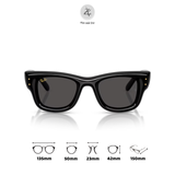  Kính mát RayBan x Jennie Wayfarer Puffer 0RB4940 dáng vuông chính hãng fullbox 
