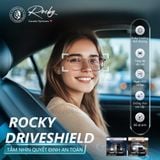  Tròng kính Rocky Chuyên dụng lái xe Hạn chế chói đèn Chống ánh sáng xanh 1.56, 1.61 Driveshield chính hãng 