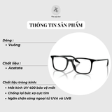  Gọng kính RayBan 0RX5421F dáng vuông chính hãng fullbox 