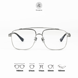  Gọng kính Chrome Hearts CBEATH II dáng phi công titanium cao cấp fullbox 