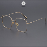 Gọng kính Zay Eyewear 121219 dáng vuông titanium phong cách thời trang cao cấp