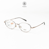 Gọng kính CRV 5505 dáng oval nhựa TR90 + Tianium dẻo chính hãng