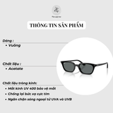  Kính mát RayBan 0RB4456F dáng vuông chính hãng fullbox 