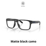  Gọng kính thể thao Oakley Holbrook Rx A 0OX8100F dáng vuông nhựa Propionate chính hãng fullbox 