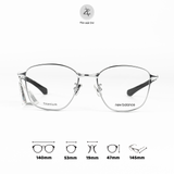  Gọng kính New Balance NBN07092X dáng vuông titanium chính hãng fullbox 