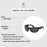  Kính mát RayBan x Jennie Mega Balorama 0RB2289 dáng chữ nhật chính hãng fullbox 