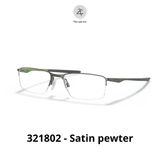 Gọng kính nửa khung Oakley Socket 5.5 0OX3218 dáng chữ nhật kim loại C-5™ Metal Alloy chính hãng fullbox 