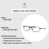  Gọng kính Oakley Foil RQ 0OX3036 dáng chữ nhật chính hãng fullbox 
