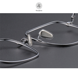 Gọng kính Zay Eyewear 121219 dáng vuông titanium phong cách thời trang cao cấp