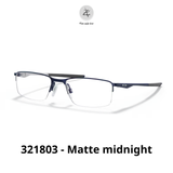  Gọng kính nửa khung Oakley Socket 5.5 0OX3218 dáng chữ nhật kim loại C-5™ Metal Alloy chính hãng fullbox 