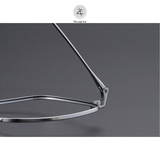 Gọng kính Zay Eyewear 121219 dáng vuông titanium phong cách thời trang cao cấp
