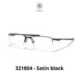  Gọng kính nửa khung Oakley Socket 5.5 0OX3218 dáng chữ nhật kim loại C-5™ Metal Alloy chính hãng fullbox 